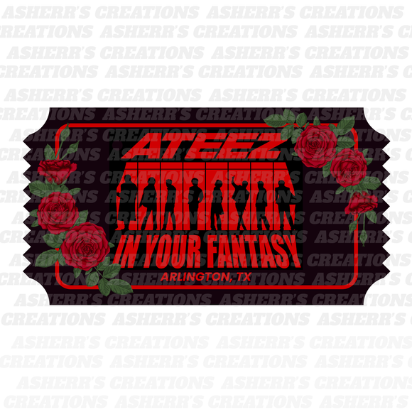 ATEEZ Tour Fan-Made Sticker
