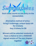 TXT Pre-Concert Cupsleeve Pre-Order